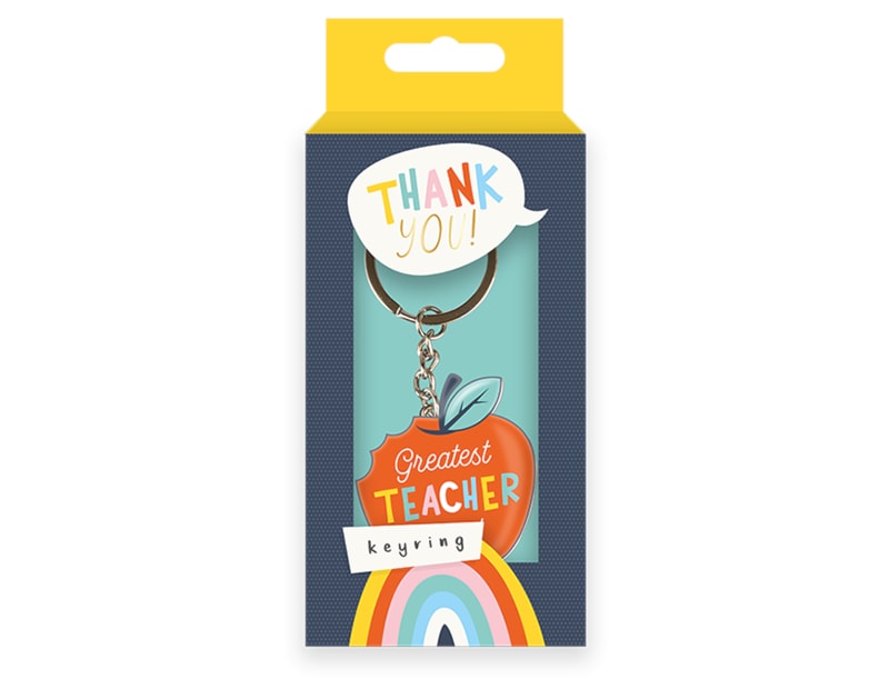 Wholesale Teacher Keyring PDQ