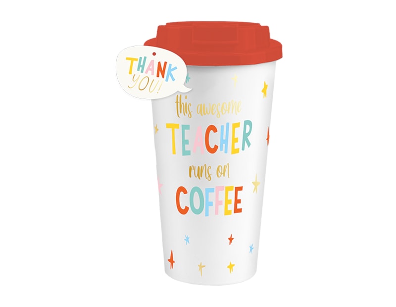 Wholesale Teacher Travel Plastic Mug