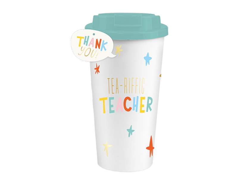 Wholesale Teacher Travel Plastic Mug