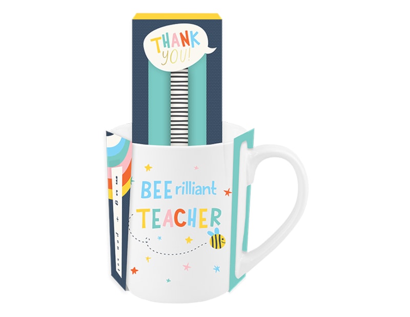 Wholesale Teacher Ceramic Mug & Pen Set