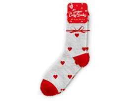 Wholesale Valentine's Ladies Cosy socks