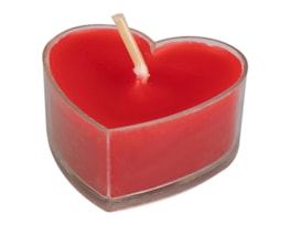 Wholesale Heart shaped tealights 8pk