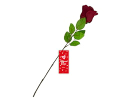 Wholesale Valentines Artificial Rose 42cm in PDQ