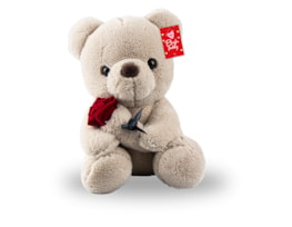 Wholesale Valentine's Plush Teddy with Rose