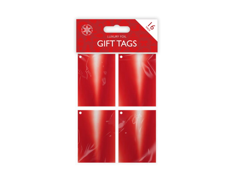 Wholesale Christmas Foil Gift Tags