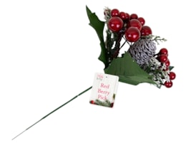 Wholesale Christmas Red Berry Pick