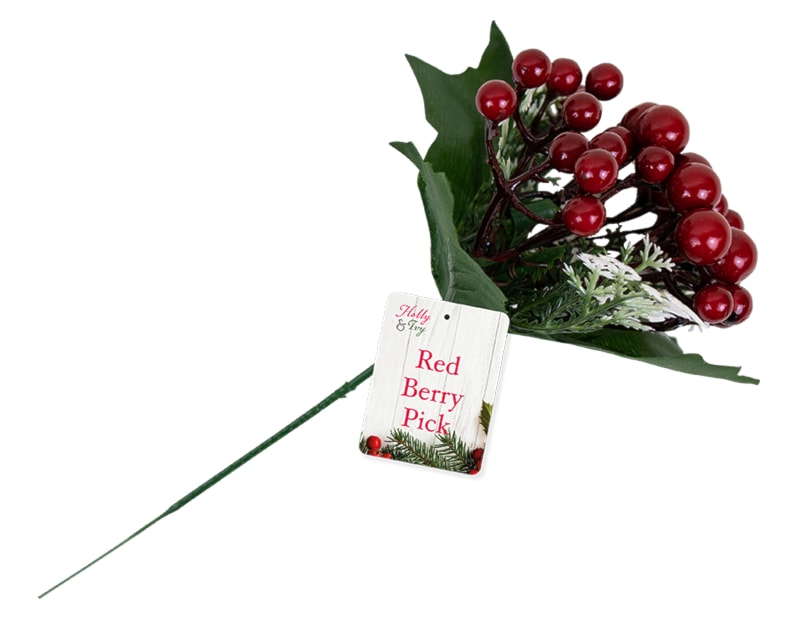 Wholesale Christmas Red Berry Pick