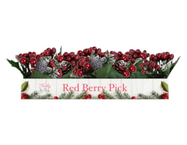 Wholesale Christmas Red Berry Pick