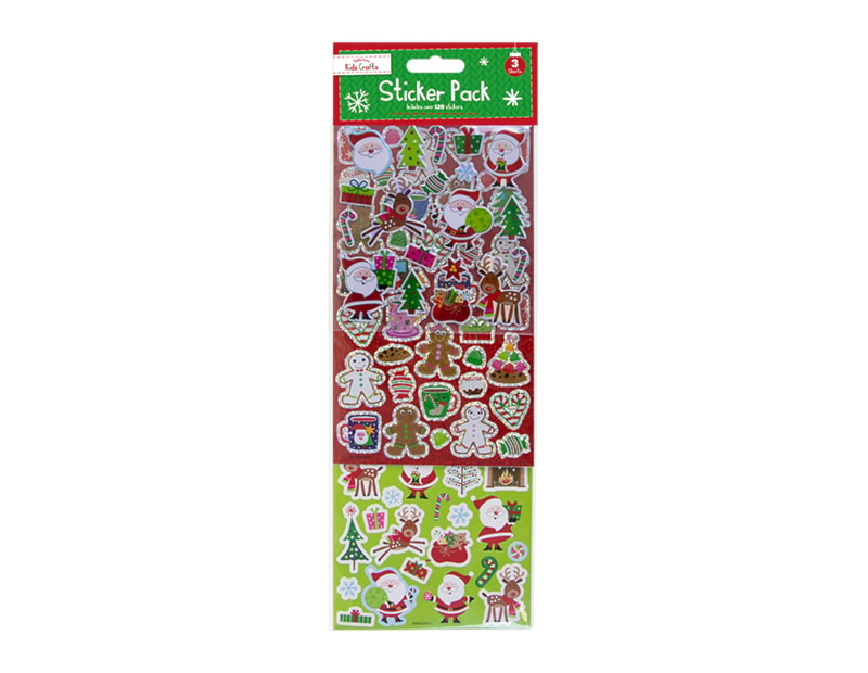 Wholesale Christmas Sticker Pack