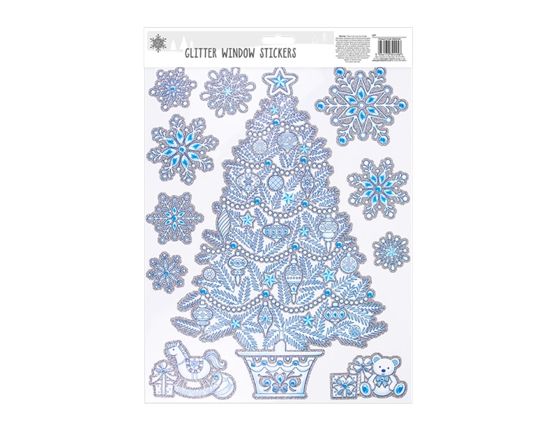 christmas window stickers wholesale uk