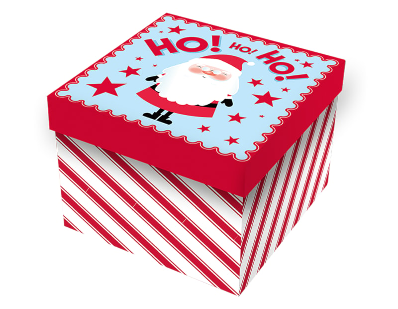 Wholesale Christmas Printed Square Gift Box | Bulk Buy Christmas Gift Boxes