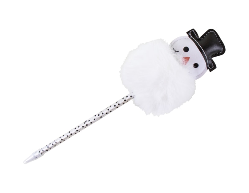 Wholesale Christmas Pom Pom Pen