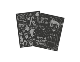 Wholesale Elf Scratch Art Set