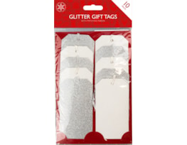 Wholesale Christmas Glitter Gift Tags