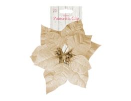 Wholesale Poinsettia Clip