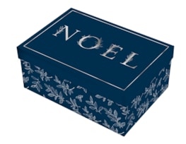 Wholesale Rectangle Foil Gift Box 17.5cm x 12cm