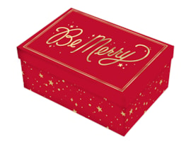 Wholesale Rectangle Foil Gift Box 17.5cm x 12cm