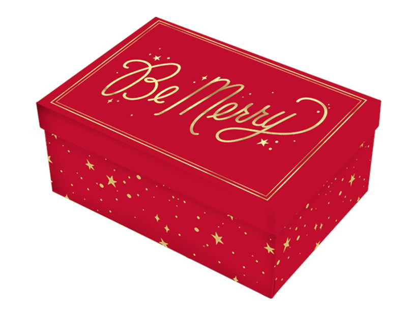 Wholesale Rectangle Foil Gift Box 17.5cm x 12cm