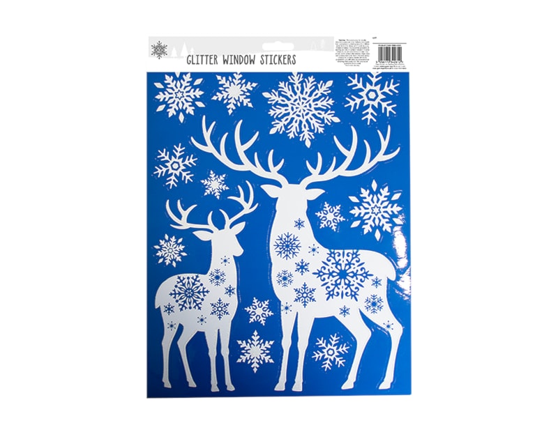 christmas window stickers wholesale uk