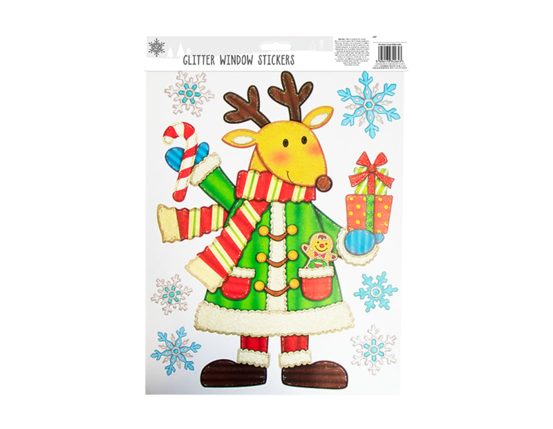 christmas window stickers wholesale distributors