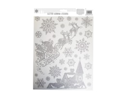 wholesale christmas window stickers bulk