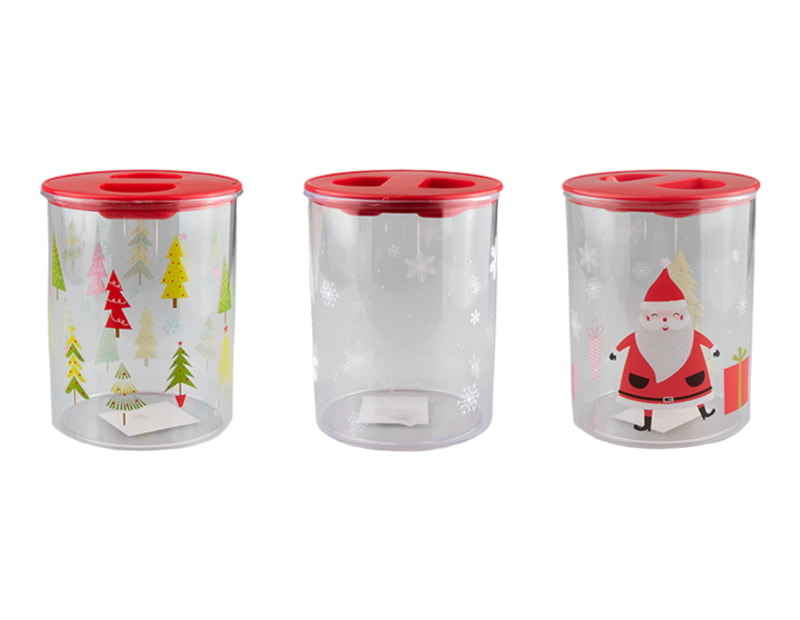 Wholesale Christmas Printed Storage Container |Christmas tins wholesale