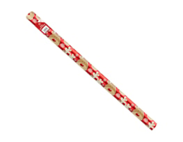 Wholesale Xmas Foil Roll Wrap 2m Cute PDQ