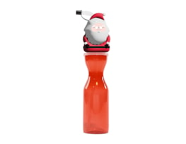 Wholesale Santa Re-usable Plastic Bottle PDQ