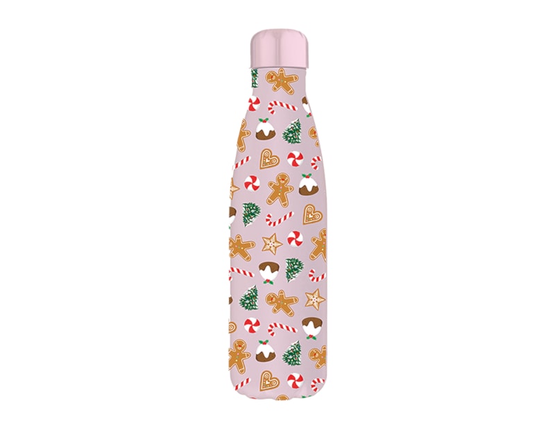 Wholesale Festive Double Wall Bottle 500ml