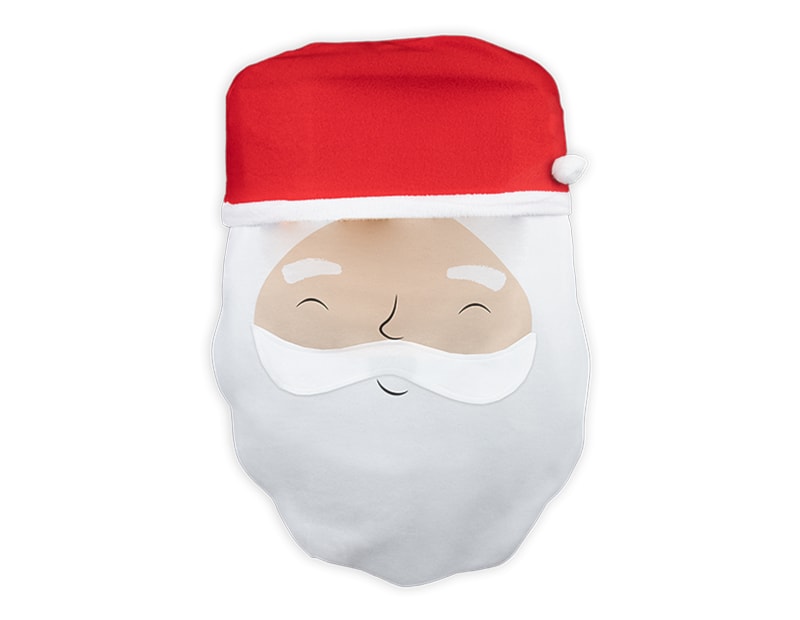 Wholesale Santa Face Chair Covers 2pk