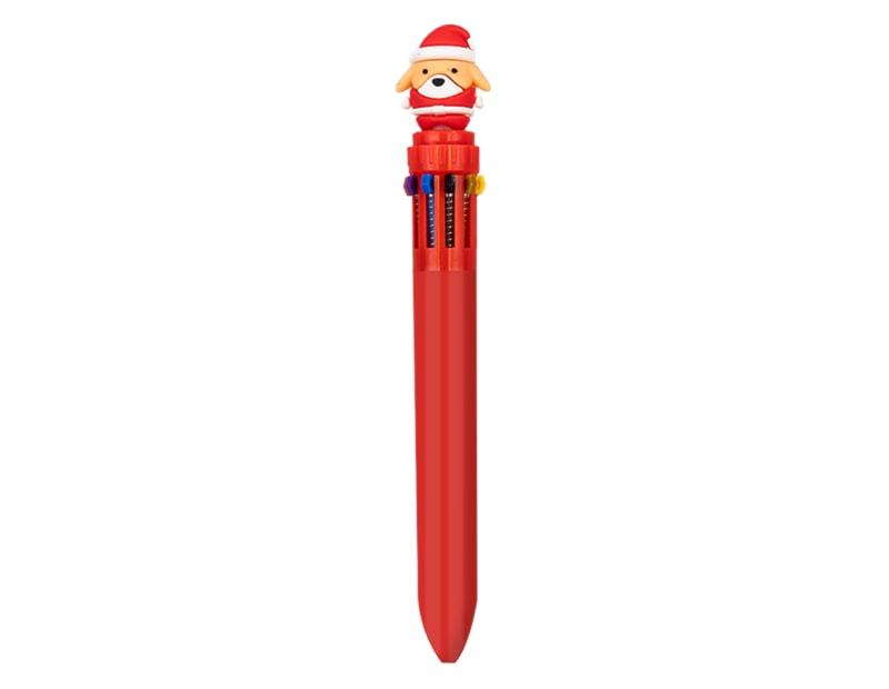 Wholesale Festive Multi-Colour Pen PDQ