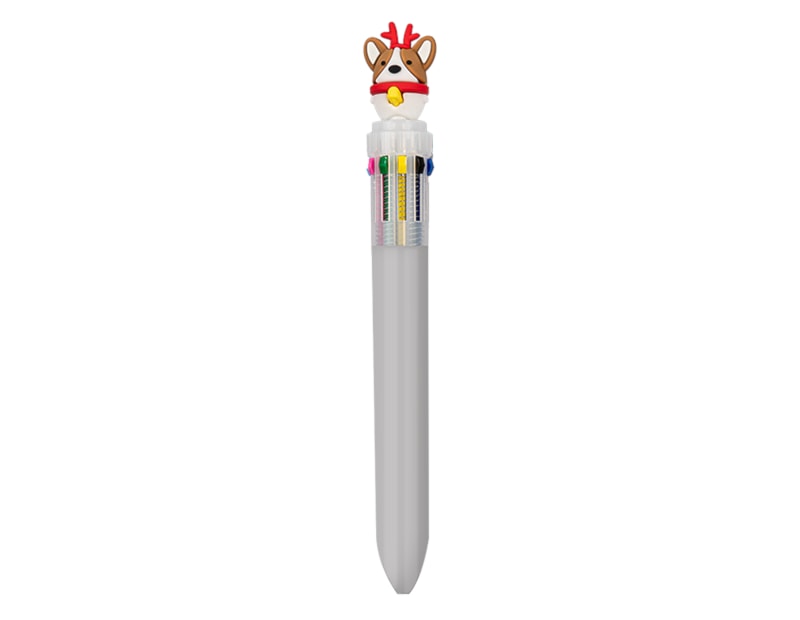 Wholesale Festive Multi-Colour Pen PDQ