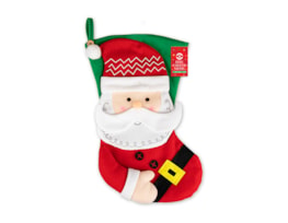 Wholesale Fleece Stocking with 3D Character