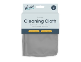 Wholesale Microfibre Cleaning Cloth 2pk