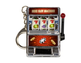 Wholesale Mini slot Machine keyring