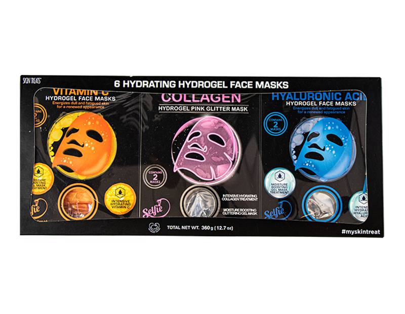 Hydrogel Mask Set Boxed 6 Pieces