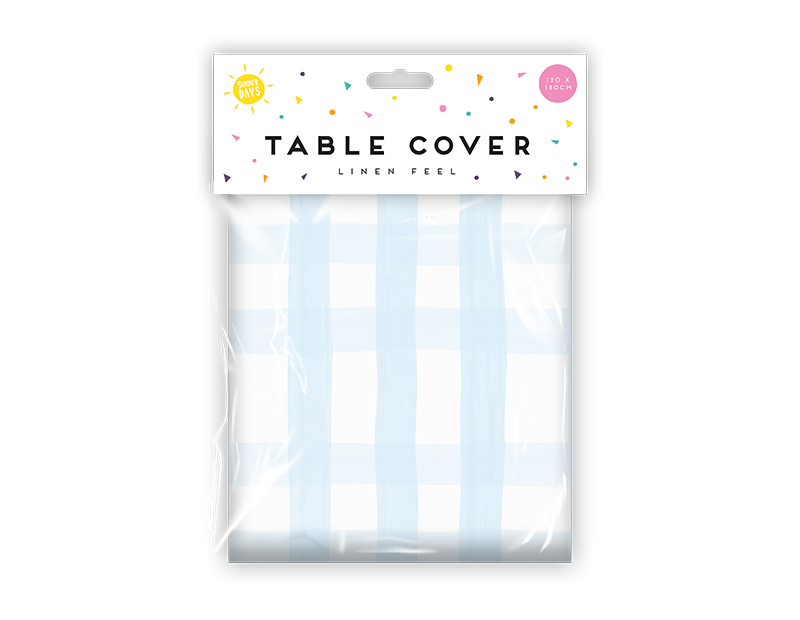 Summer Linen Feel Table Cover 120 x 180cm