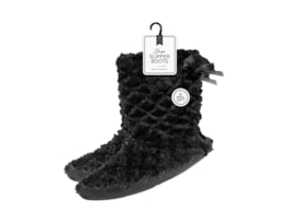 Wholesale Ladies Sherpa Slipper boots | Gem imports.