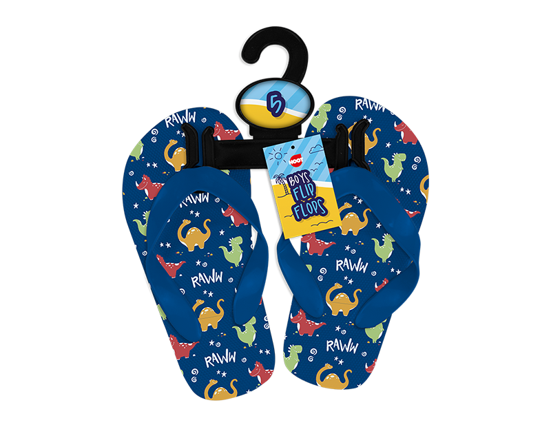 Boys Printed Flip Flops