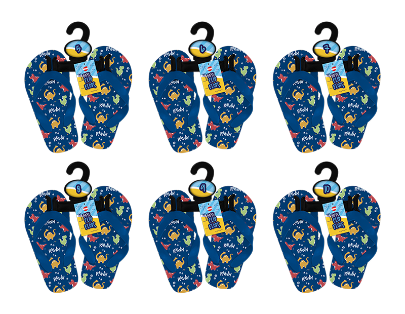 Boys Printed Flip Flops