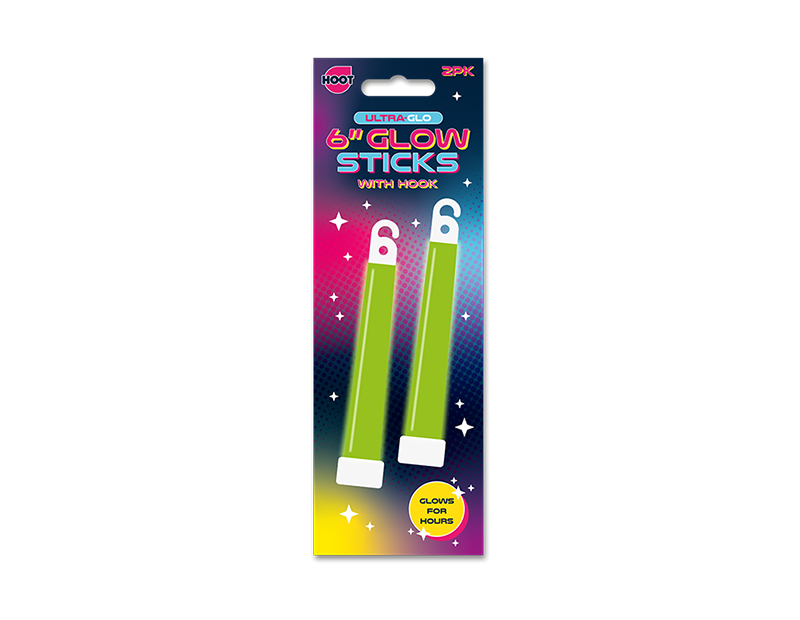 6" Glow Stick 2pk