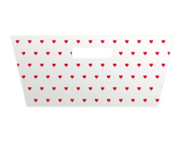 Wholesale Valentines Printed Hamper Tray