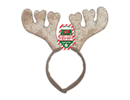 Wholesale Christmas Glitter Reindeer Headbands | Bulk Buy Christmas Dress Up