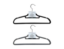 Wholesale Flocked Non-Slip Hangers 10pk