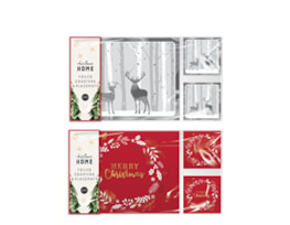 Wholesale Foiled Coasters & Placemats | Bulk Buy Christmas Homeware