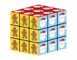 Wholesale Festive puzzle cube