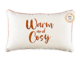 Wholesale Autumnal Slogan Cushion