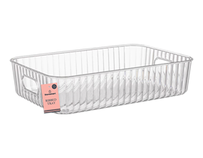 Wholesale Ribbed Tray 8X35.5X23.5cm