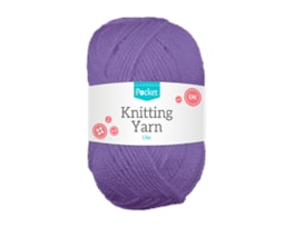 Wholesale Acrylic Knitting Yarn Lilac 75g