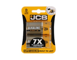 Wholesale JCB LR20/D BATTERIES SUPER ALKALINE 2PK